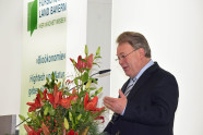 Minister Helmut Brunner am Rednerpult
