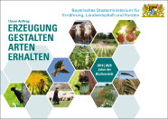 Postkarte mit dem Motto 2019/2020 Jahre der Biodiversität