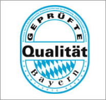 Logo "Geprüfte Qualität - Bayern"